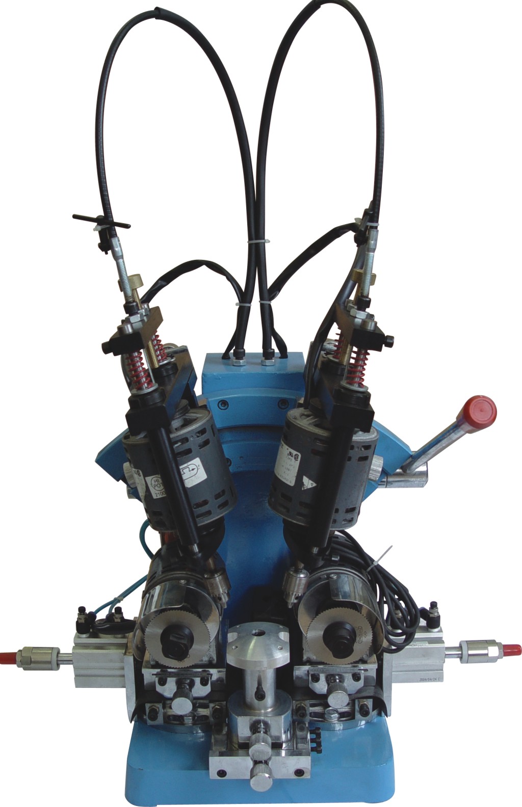 雙頭鏡片鉆孔銑槽機(jī)